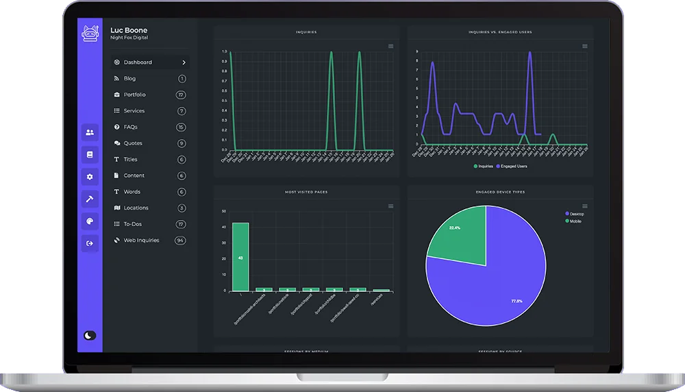Spokane Laravel Website Content Management System